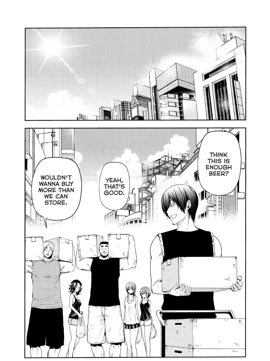 Read Grand Blue Dreaming chapter 1.5 image 8 on Lezhin