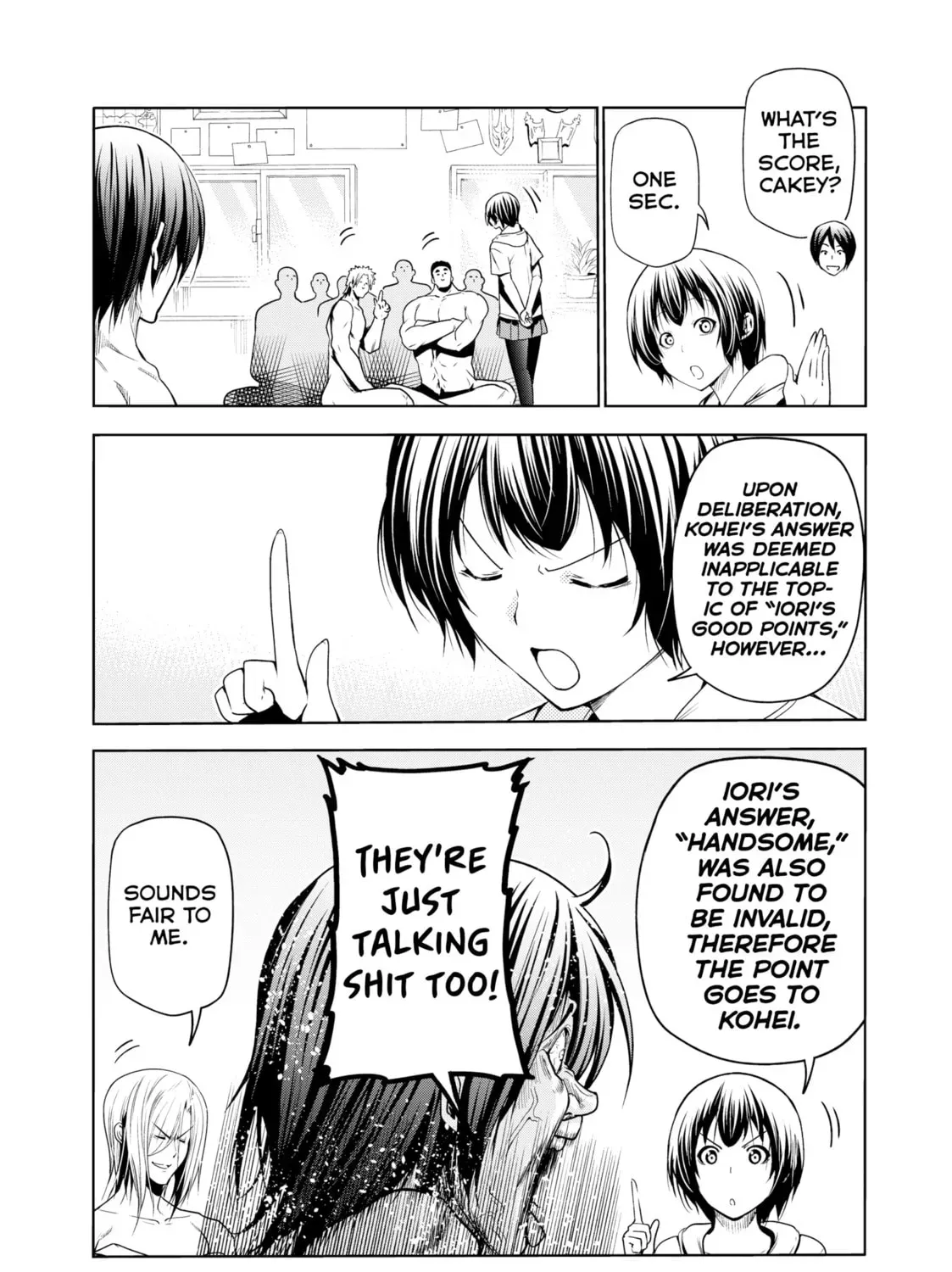 Read Grand Blue Dreaming chapter 1.7 image 16 on Lezhin