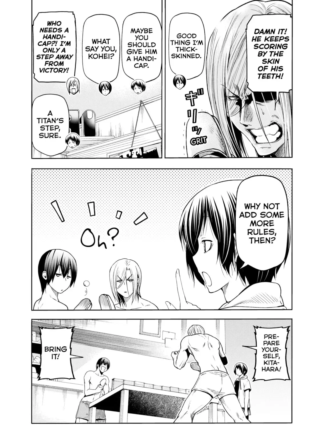 Read Grand Blue Dreaming chapter 1.7 image 8 on Lezhin