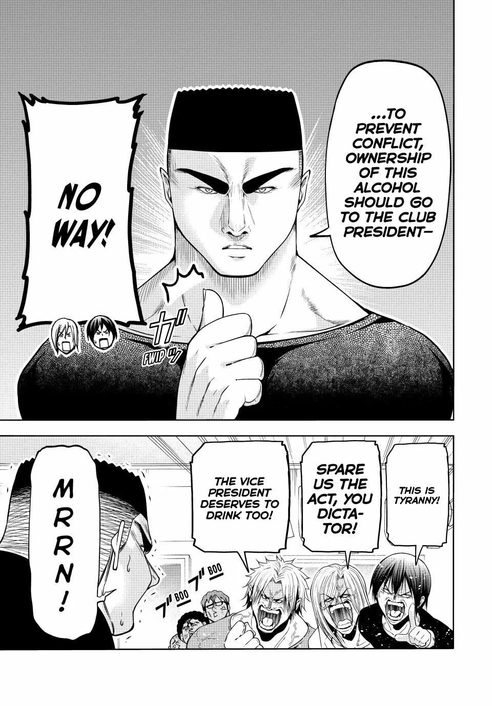 Read Grand Blue Dreaming chapter 105 image 12 on Lezhin