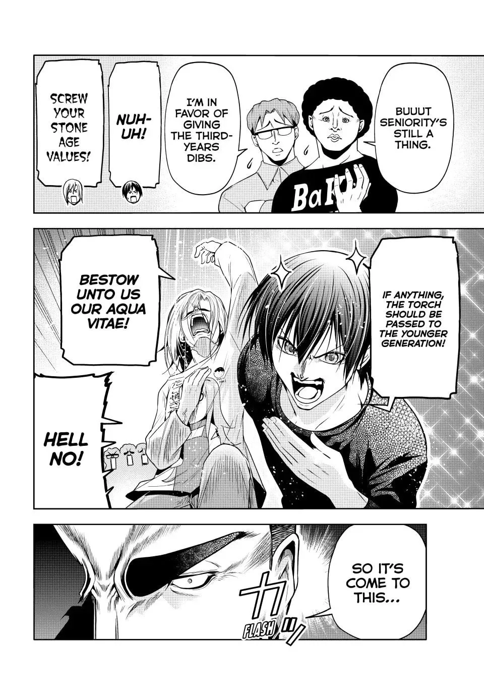 Read Grand Blue Dreaming chapter 105 image 13 on Lezhin