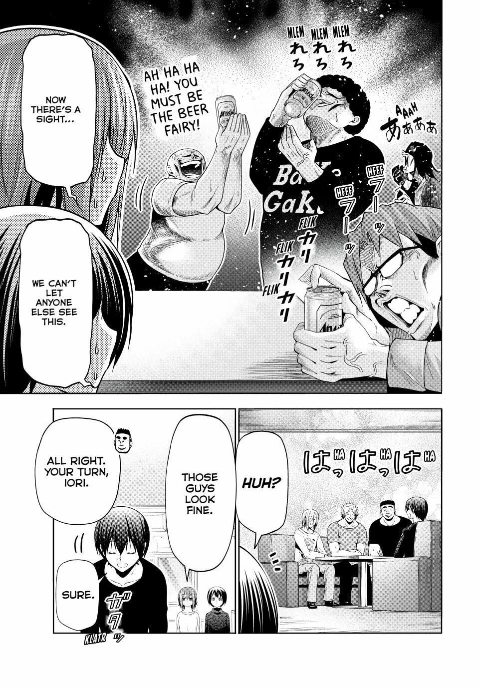 Read Grand Blue Dreaming chapter 105 image 22 on Lezhin