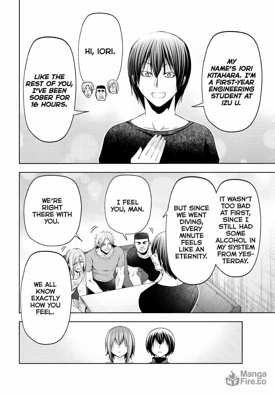 Read Grand Blue Dreaming chapter 105 image 23 on Lezhin