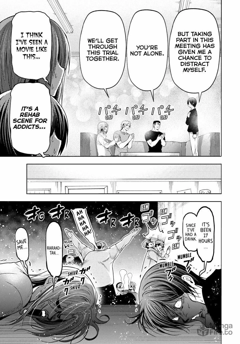Read Grand Blue Dreaming chapter 105 image 24 on Lezhin