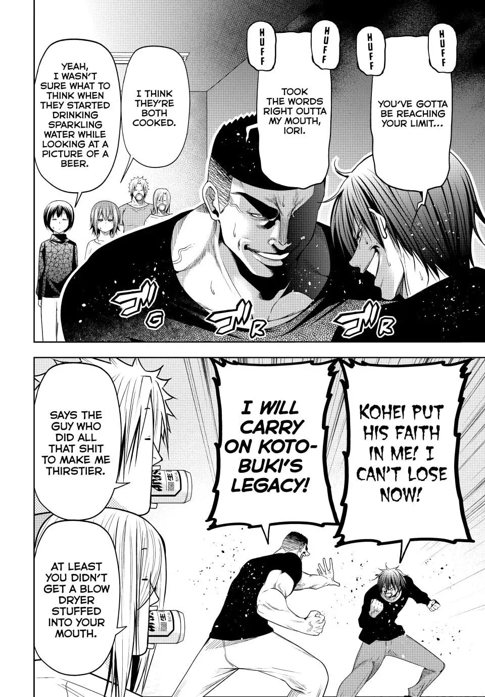 Read Grand Blue Dreaming chapter 105 image 33 on Lezhin