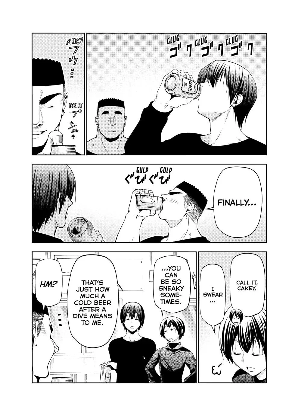 Read Grand Blue Dreaming chapter 105 image 36 on Lezhin