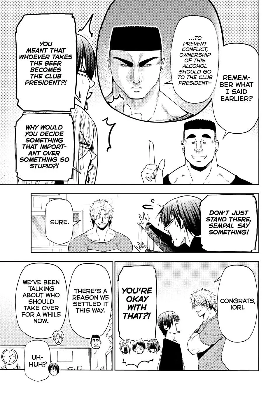 Read Grand Blue Dreaming chapter 105 image 40 on Lezhin