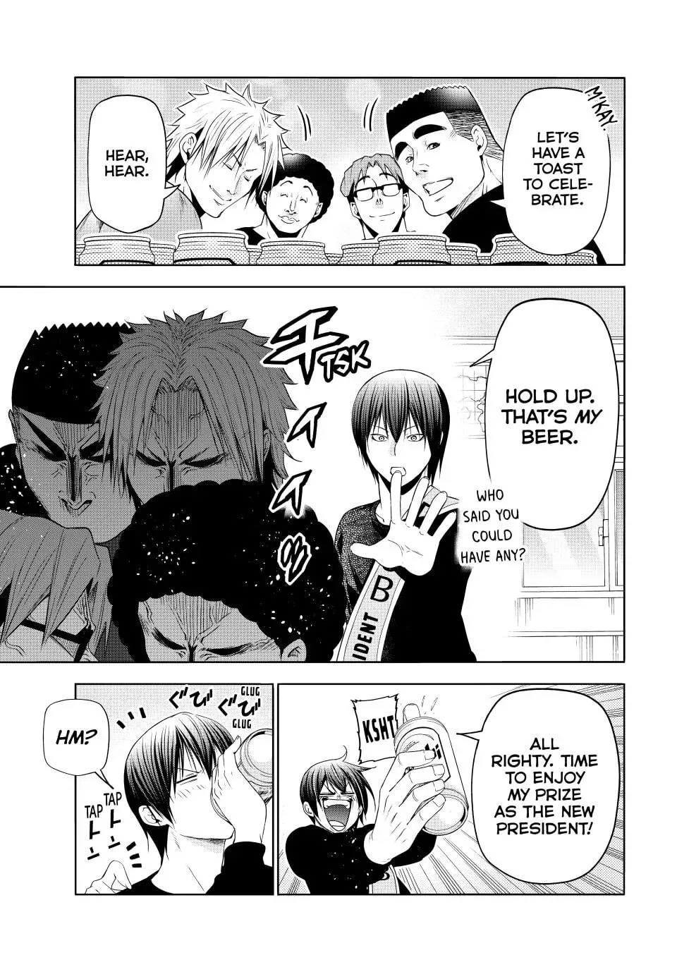 Read Grand Blue Dreaming chapter 105 image 46 on Lezhin