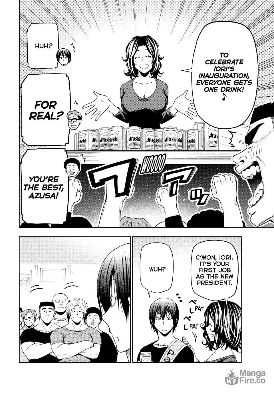 Read Grand Blue Dreaming chapter 105 image 49 on Lezhin