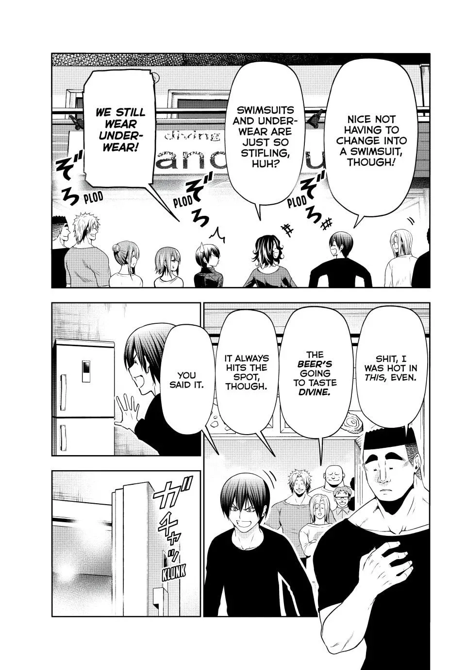 Read Grand Blue Dreaming chapter 105 image 6 on Lezhin