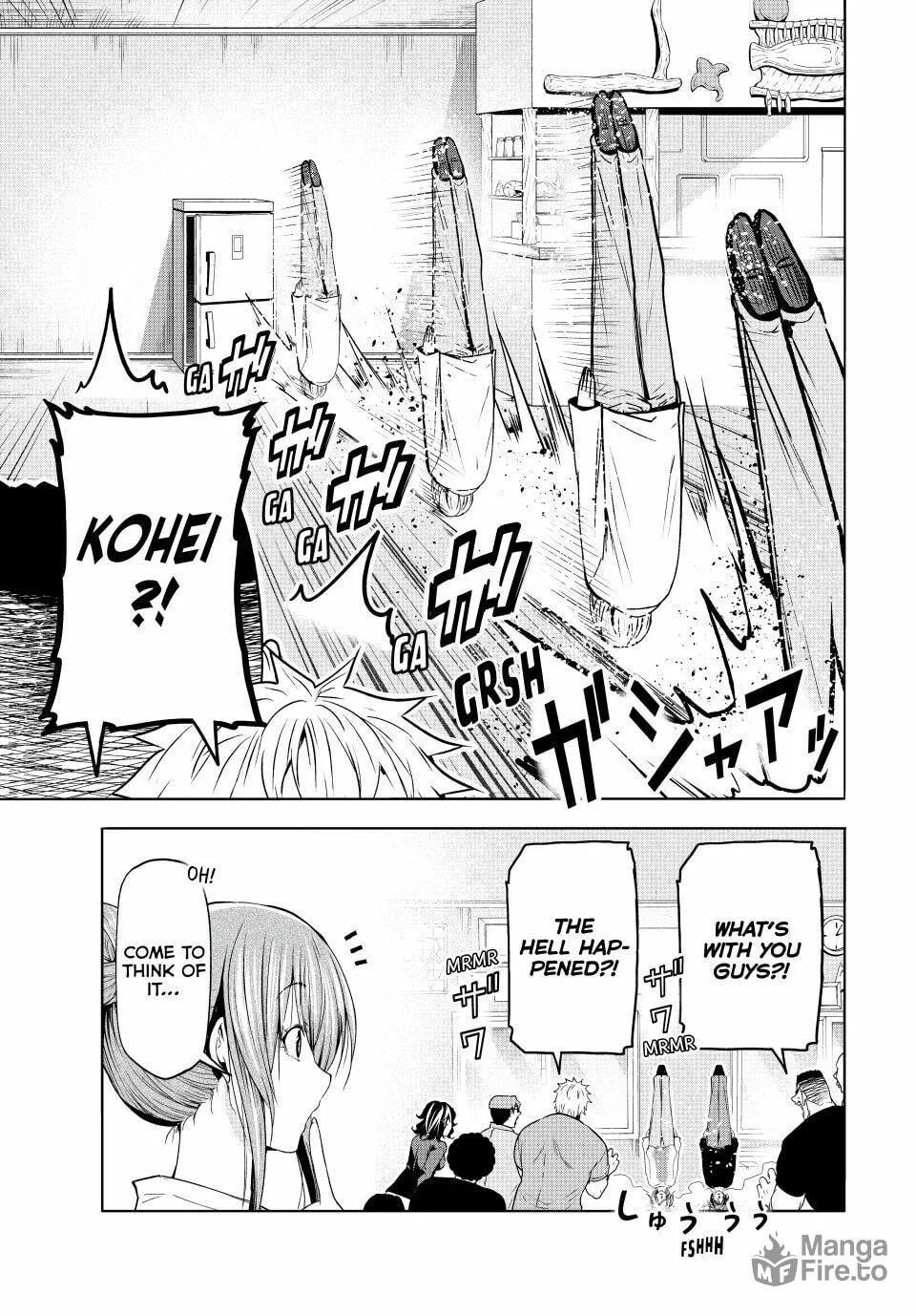 Read Grand Blue Dreaming chapter 105 image 8 on Lezhin