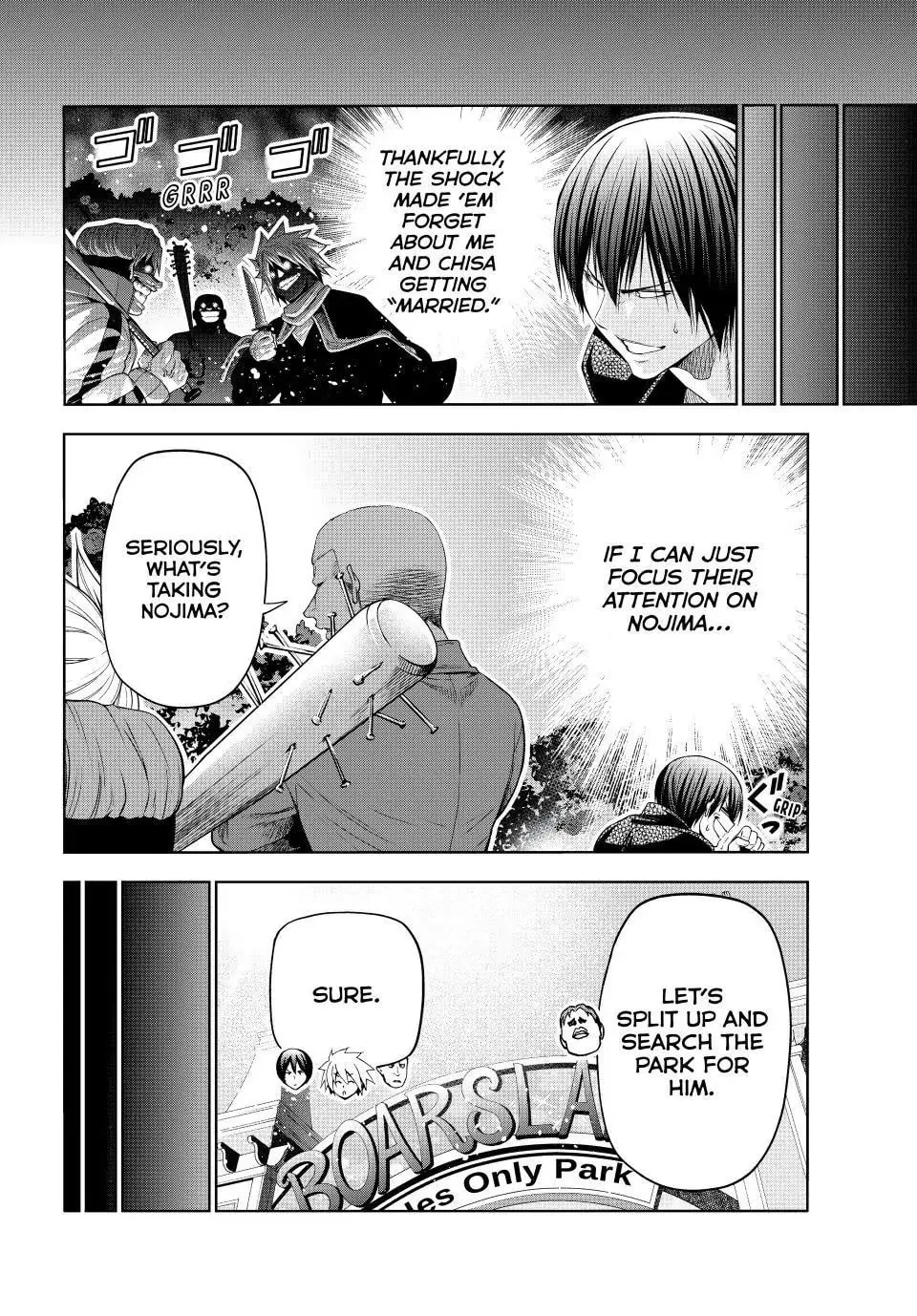 Read Grand Blue Dreaming chapter 106 image 11 on Lezhin