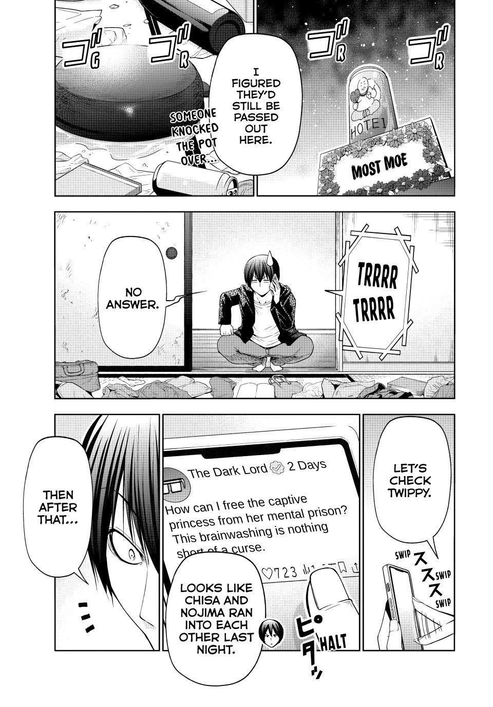 Grand Blue Dreaming Chapter 110 page 3 - 