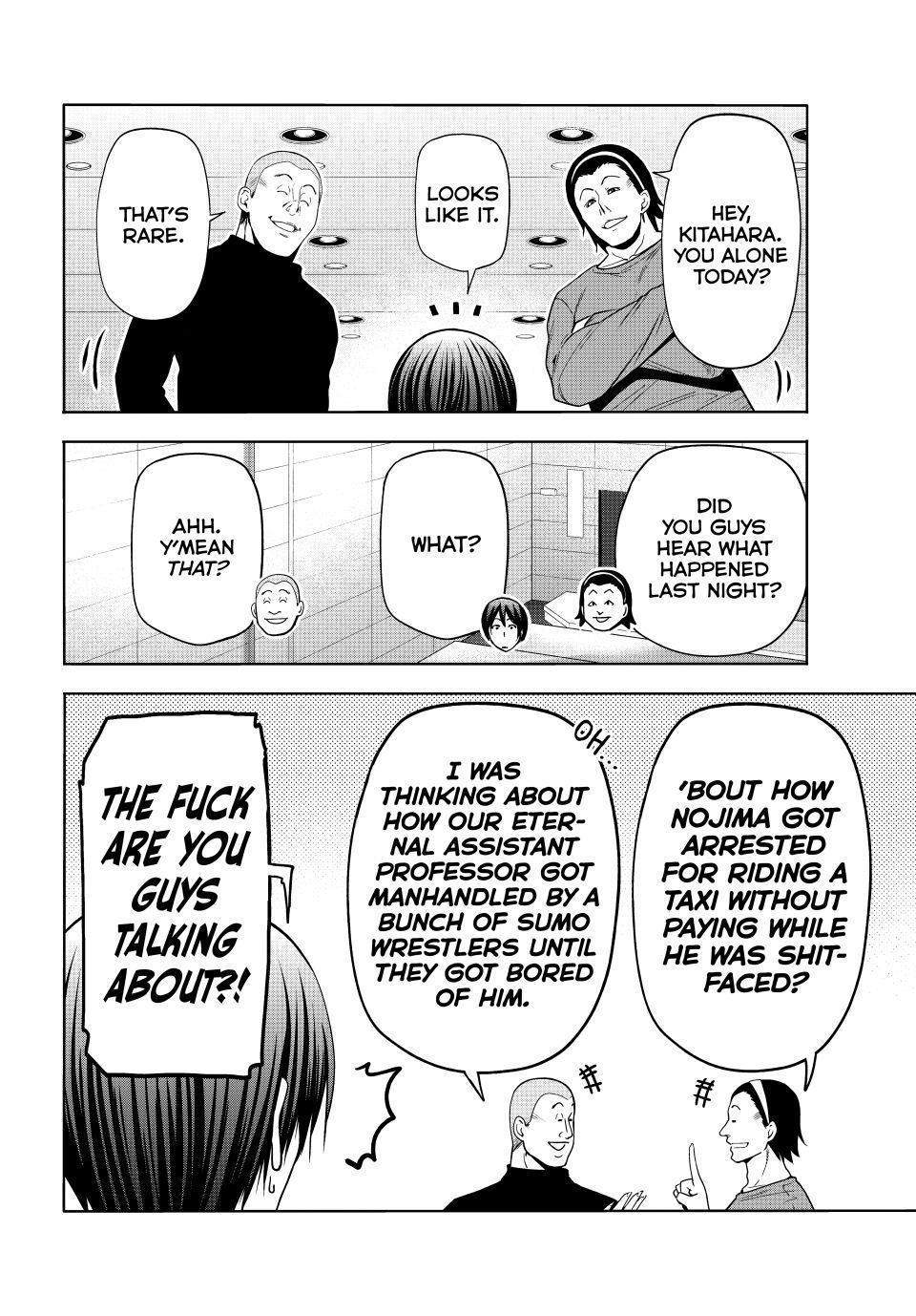 Grand Blue Dreaming Chapter 110 page 8 - 