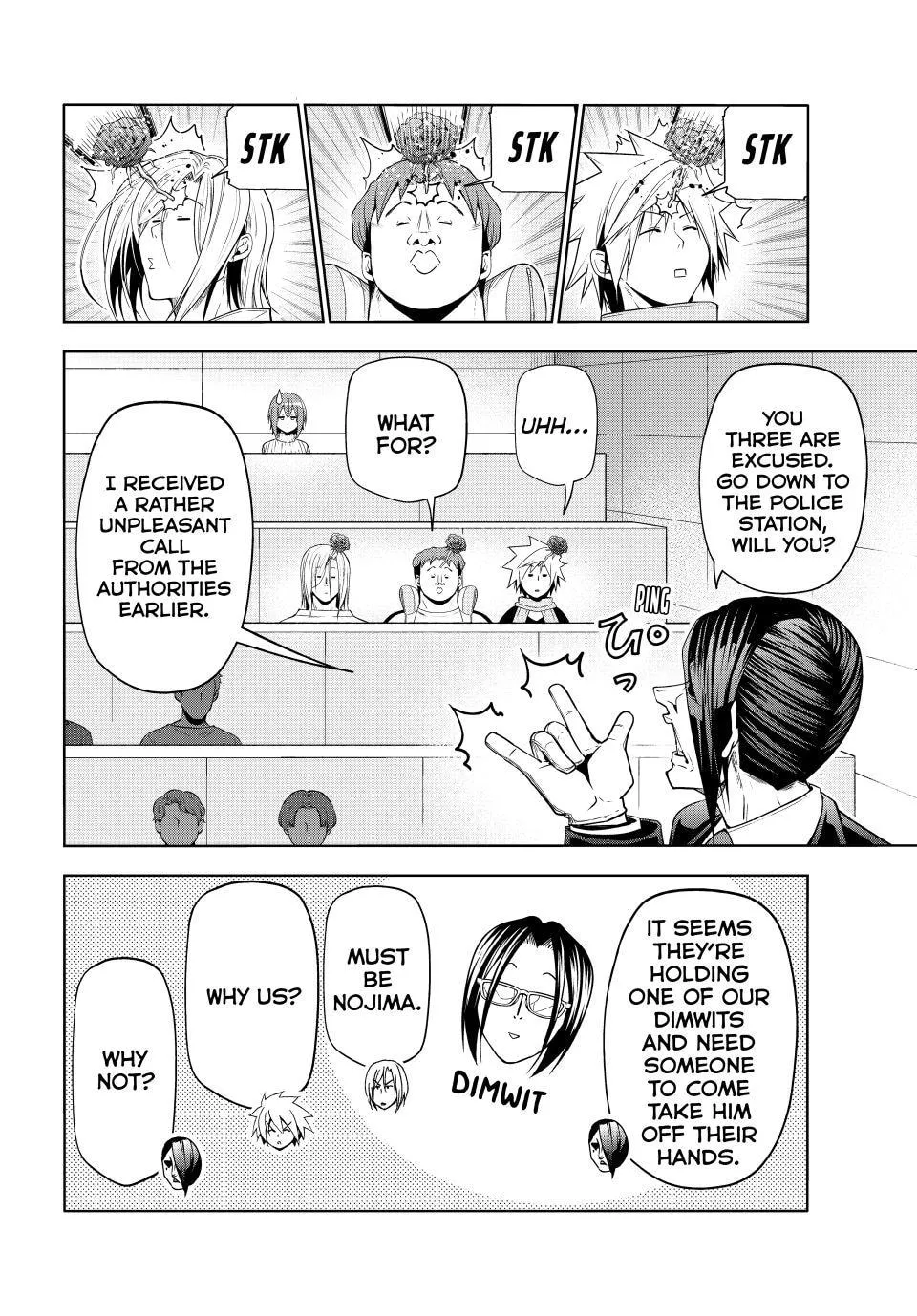 Grand Blue Dreaming Chapter 111 page 17 - 