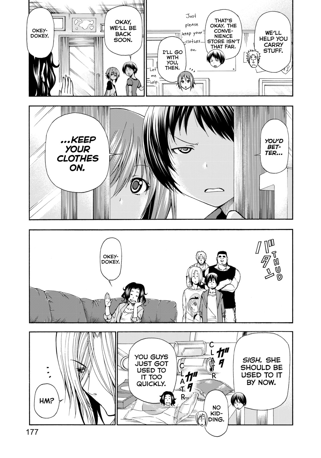 Read Grand Blue Dreaming chapter 12.1 image 4 on Lezhin