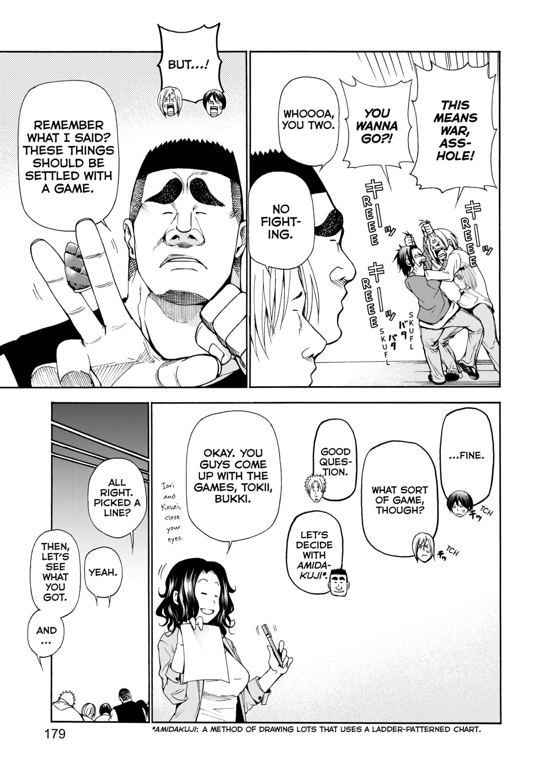 Read Grand Blue Dreaming chapter 12.1 image 6 on Lezhin