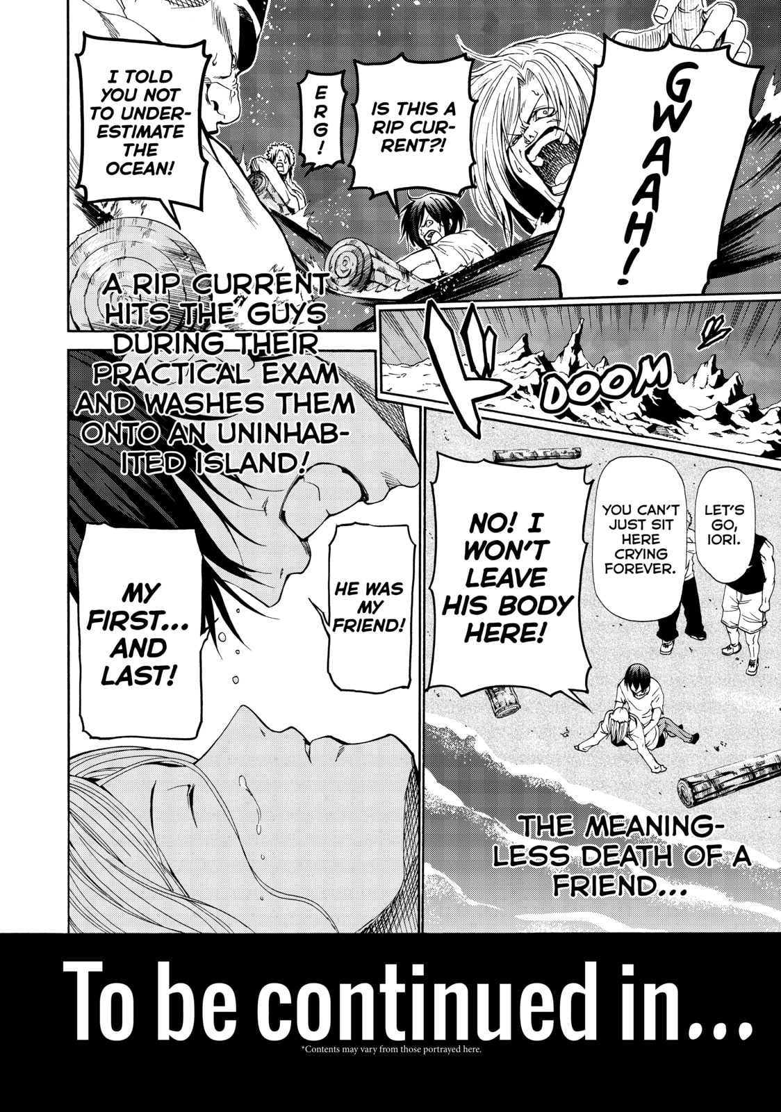Read Grand Blue Dreaming chapter 17.1 image 2 on Lezhin