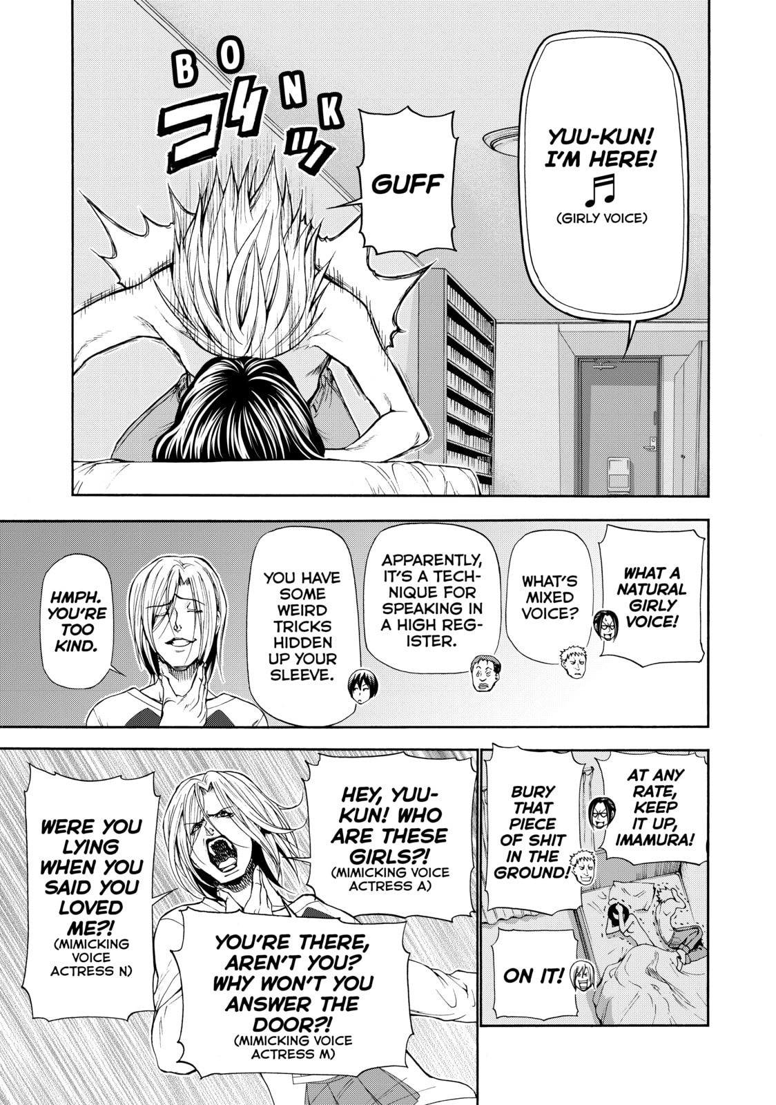 Read Grand Blue Dreaming chapter 21.1 image 20 on Lezhin