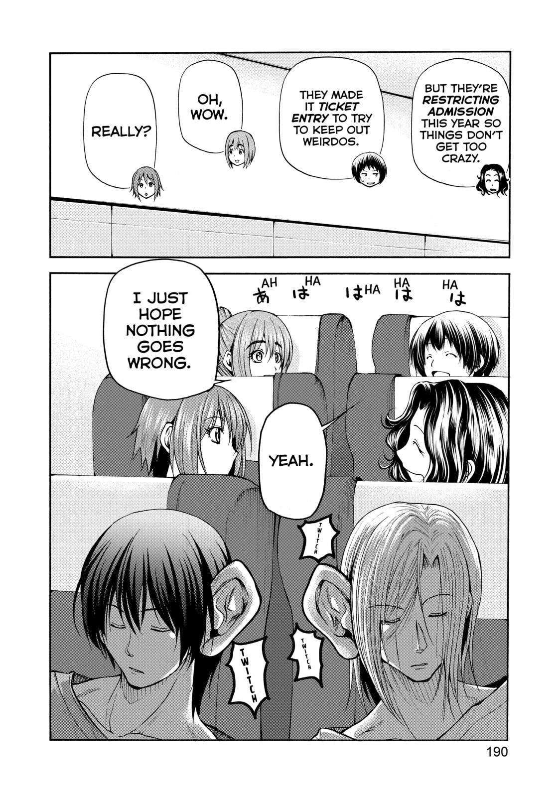 Read Grand Blue Dreaming chapter 21.1 image 32 on Lezhin