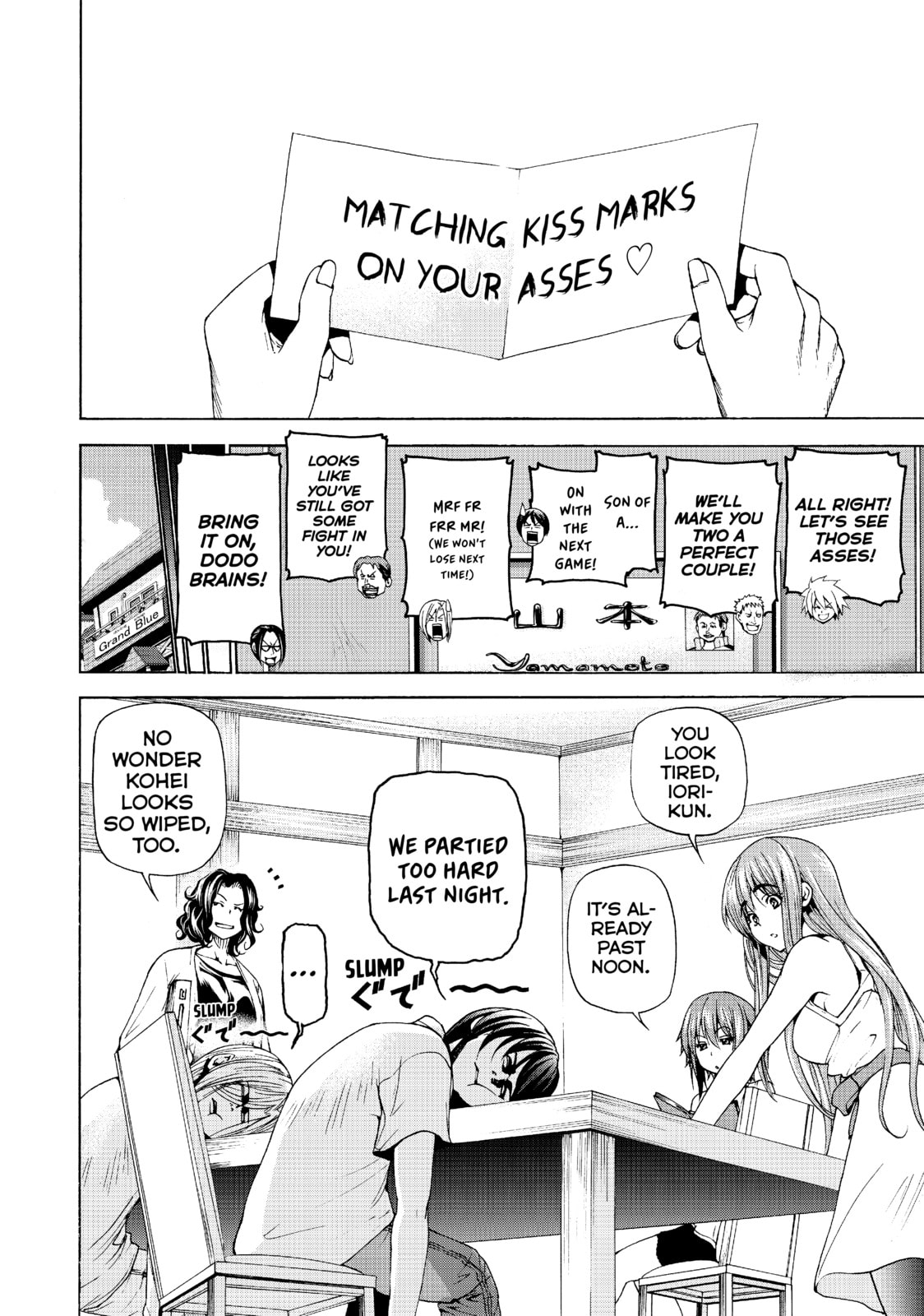 Read Grand Blue Dreaming chapter 28.1 image 1 on Lezhin