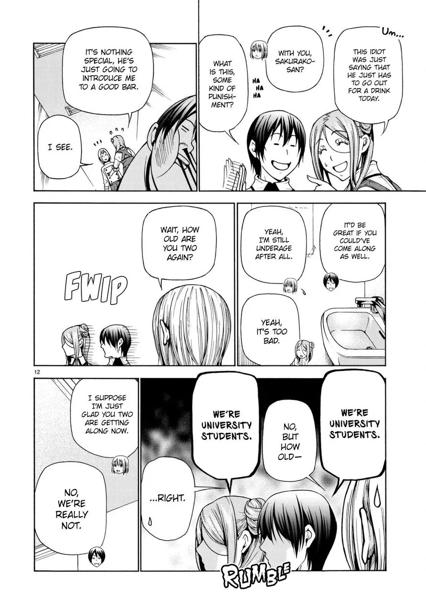 Read Grand Blue Dreaming chapter 37.1 image 12 on Lezhin