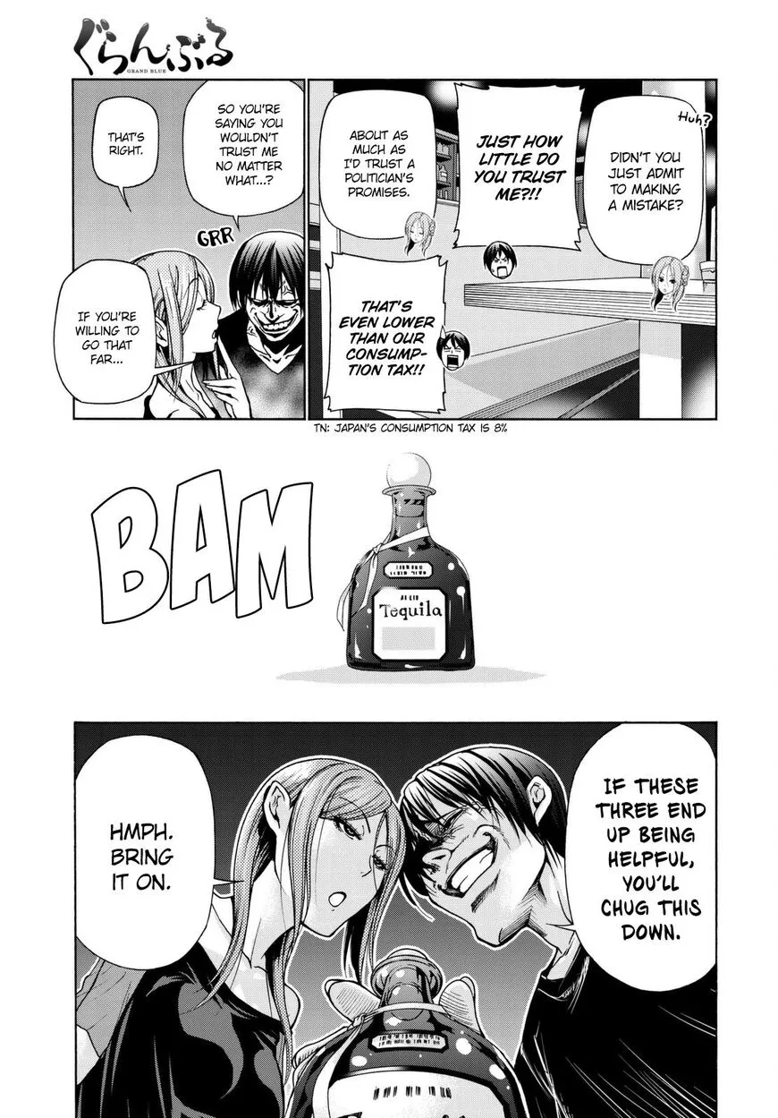 Read Grand Blue Dreaming chapter 37.1 image 17 on Lezhin
