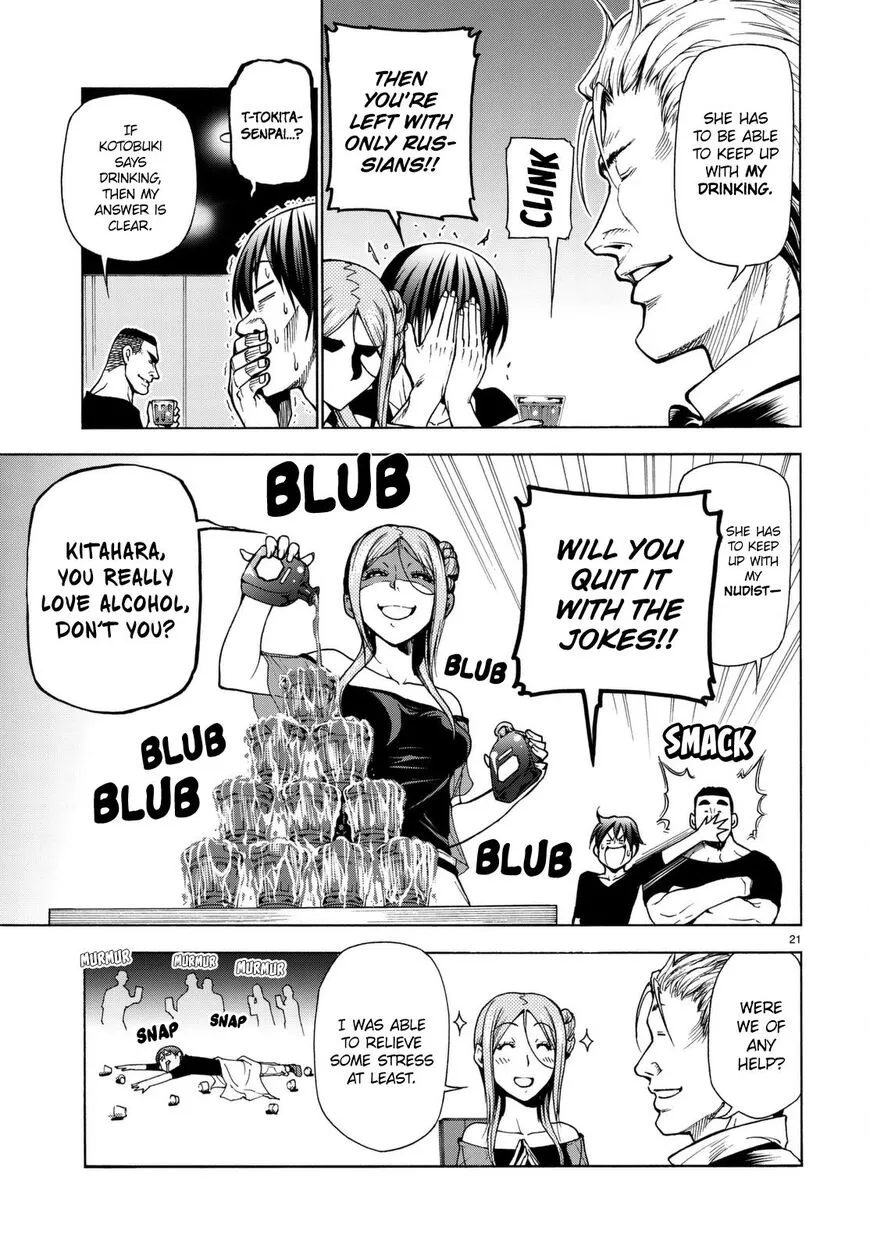 Read Grand Blue Dreaming chapter 37.1 image 21 on Lezhin