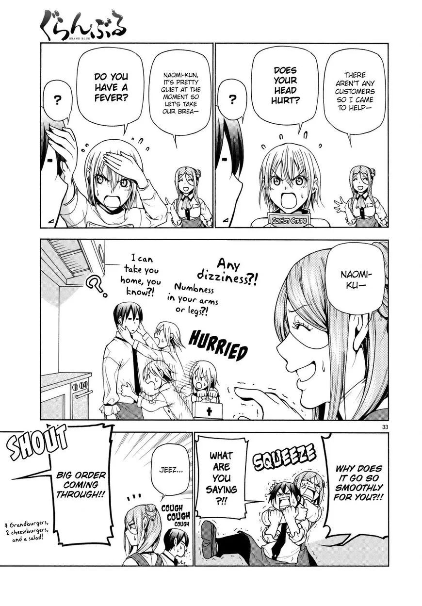 Read Grand Blue Dreaming chapter 37.1 image 33 on Lezhin