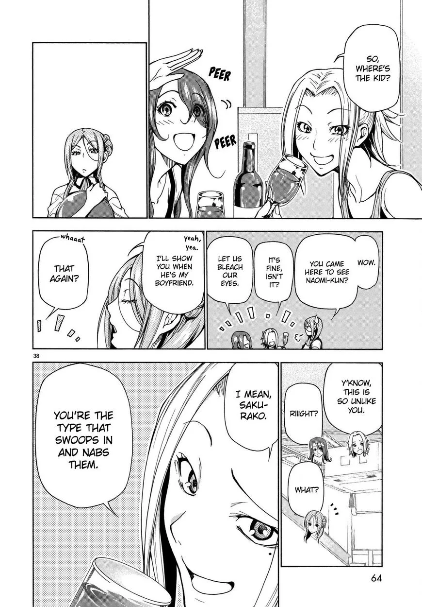 Read Grand Blue Dreaming chapter 37.1 image 38 on Lezhin