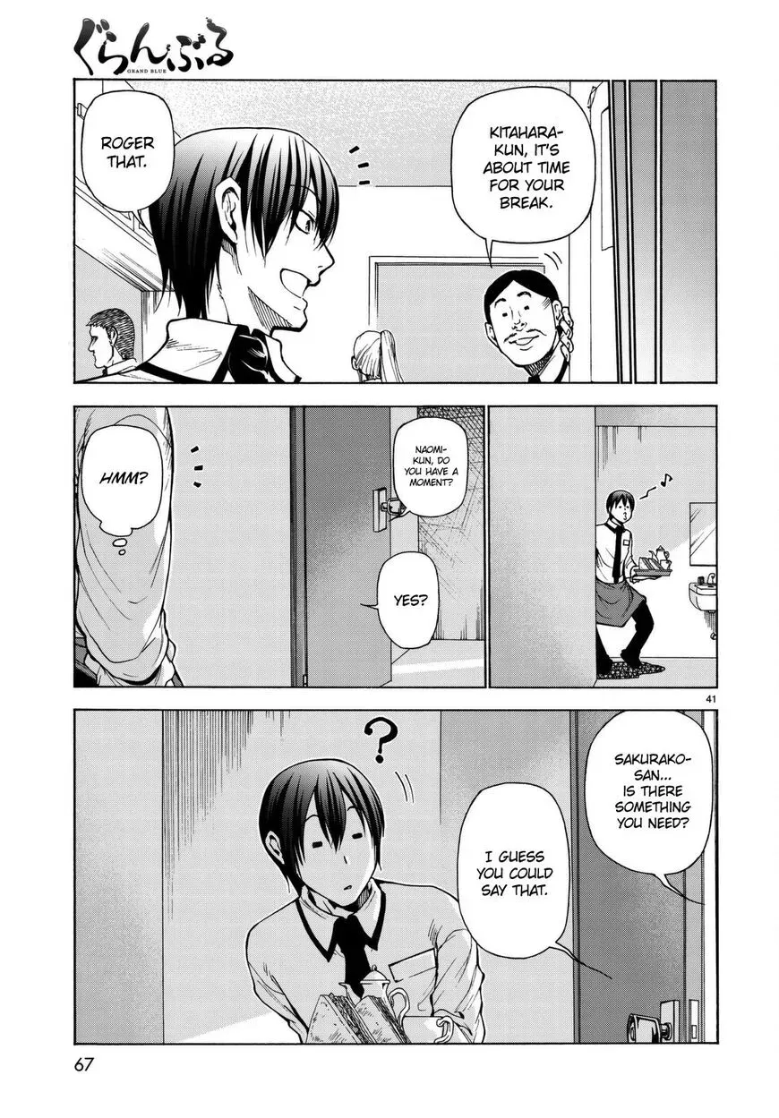 Read Grand Blue Dreaming chapter 37.1 image 41 on Lezhin