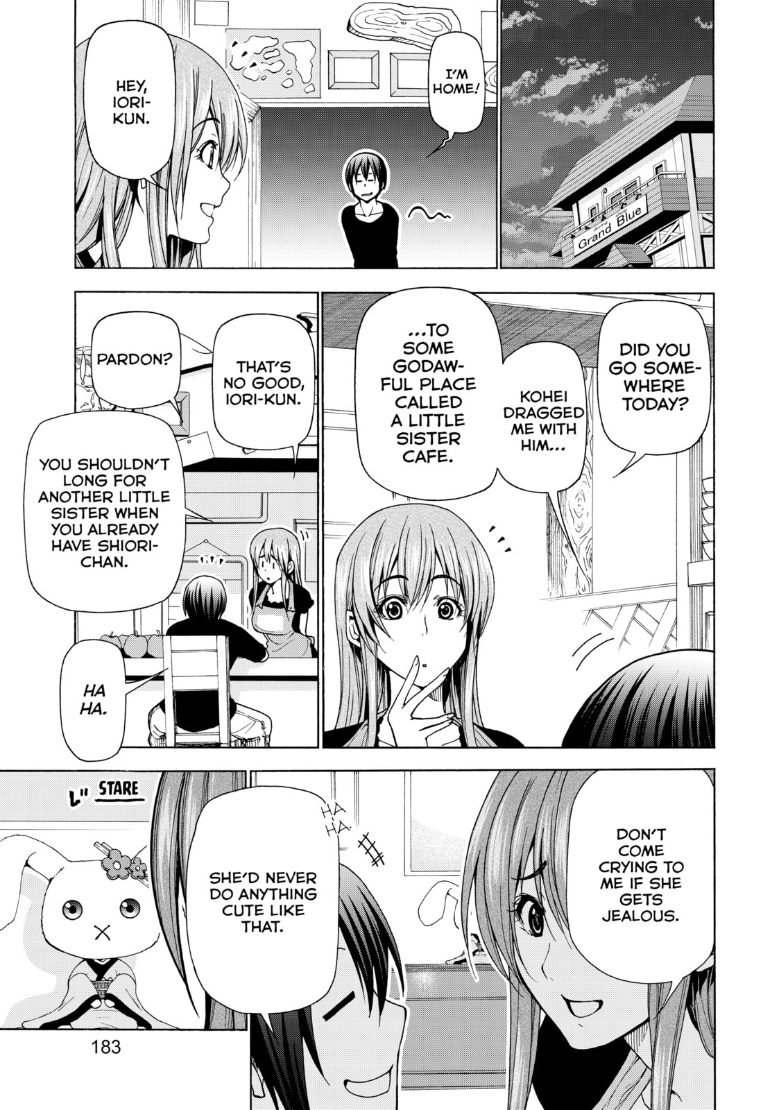 Read Grand Blue Dreaming chapter 45.1 image 22 on Lezhin