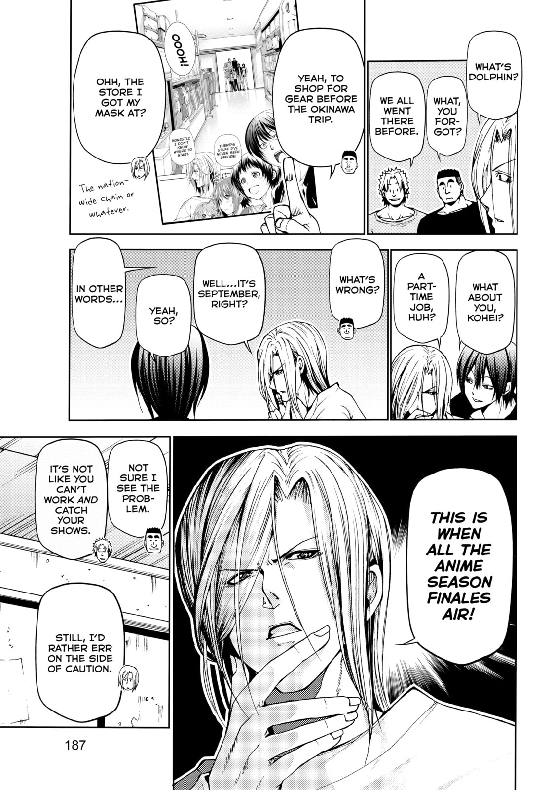 Read Grand Blue Dreaming chapter 45.1 image 26 on Lezhin