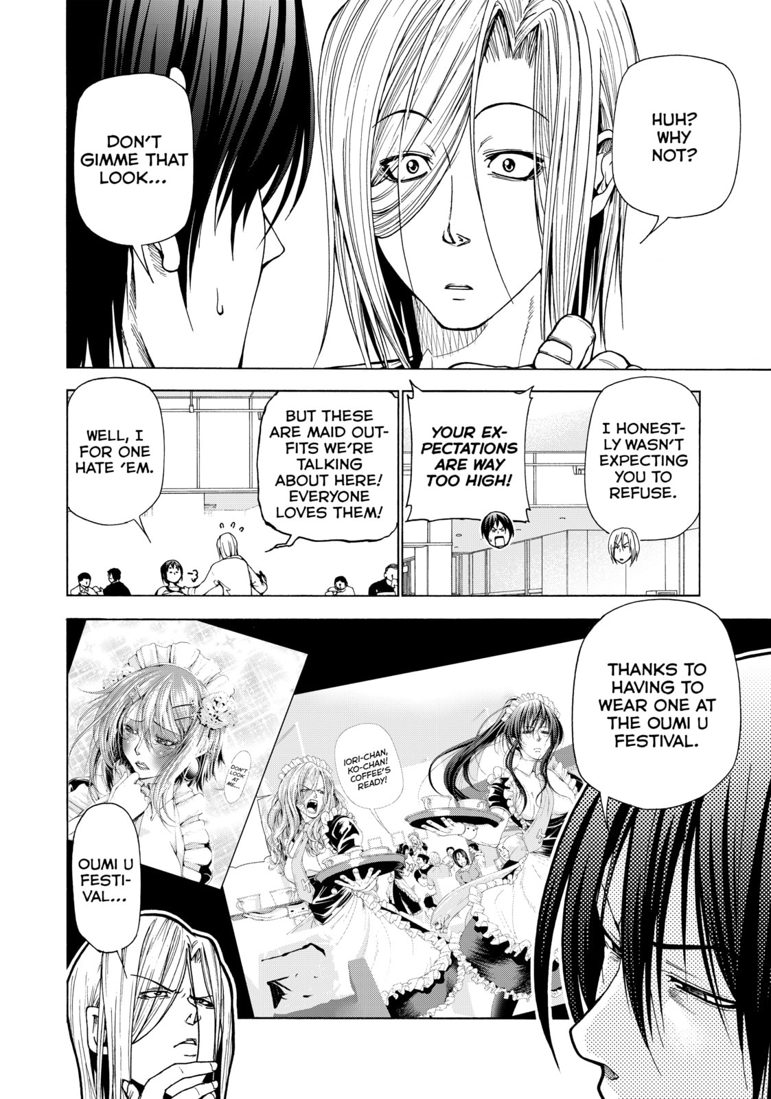 Read Grand Blue Dreaming chapter 45.1 image 3 on Lezhin