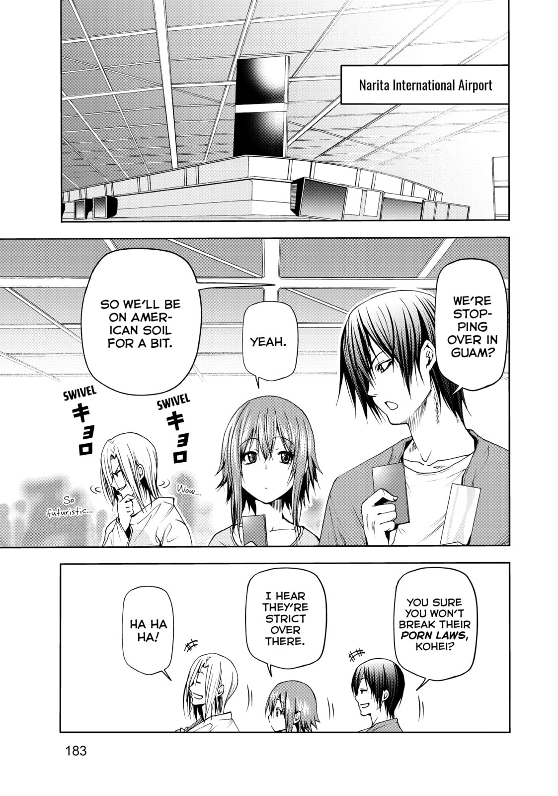 Read Grand Blue Dreaming chapter 49.1 image 4 on Lezhin