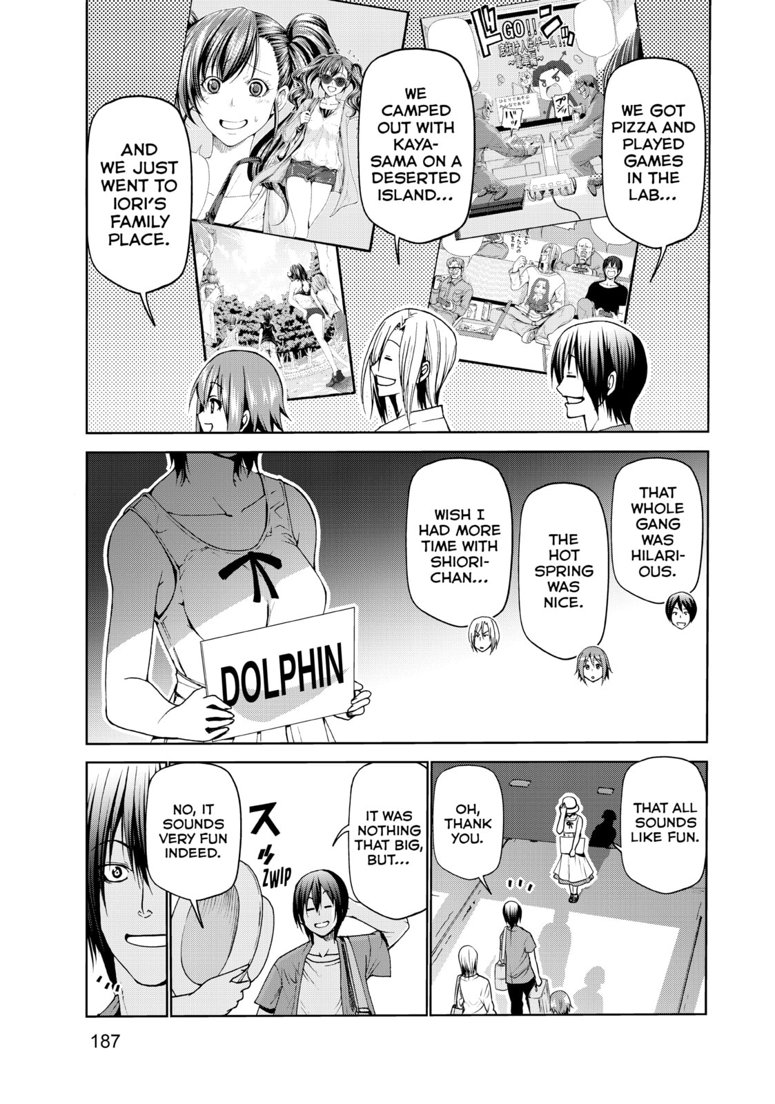 Read Grand Blue Dreaming chapter 49.1 image 8 on Lezhin