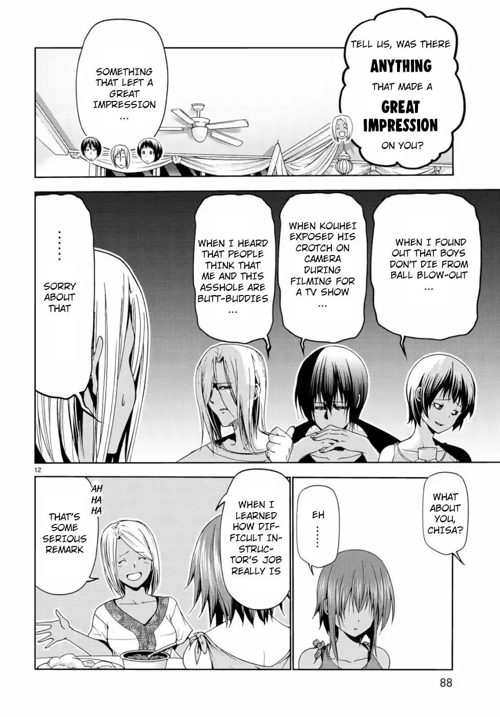 Read Grand Blue Dreaming chapter 56.1 image 11 on Lezhin
