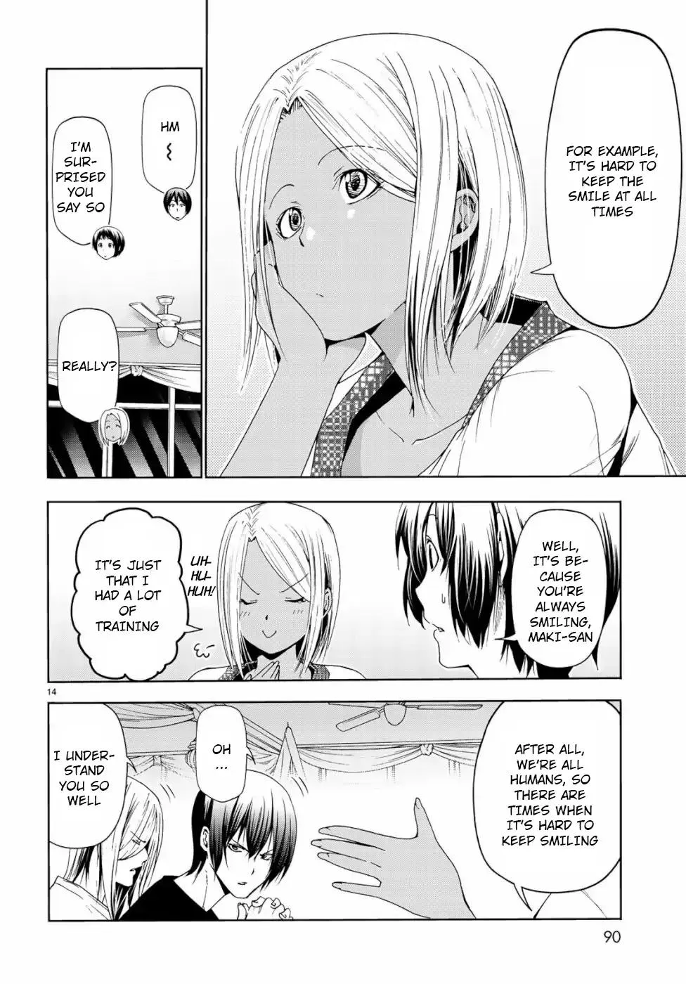 Read Grand Blue Dreaming chapter 56.1 image 13 on Lezhin