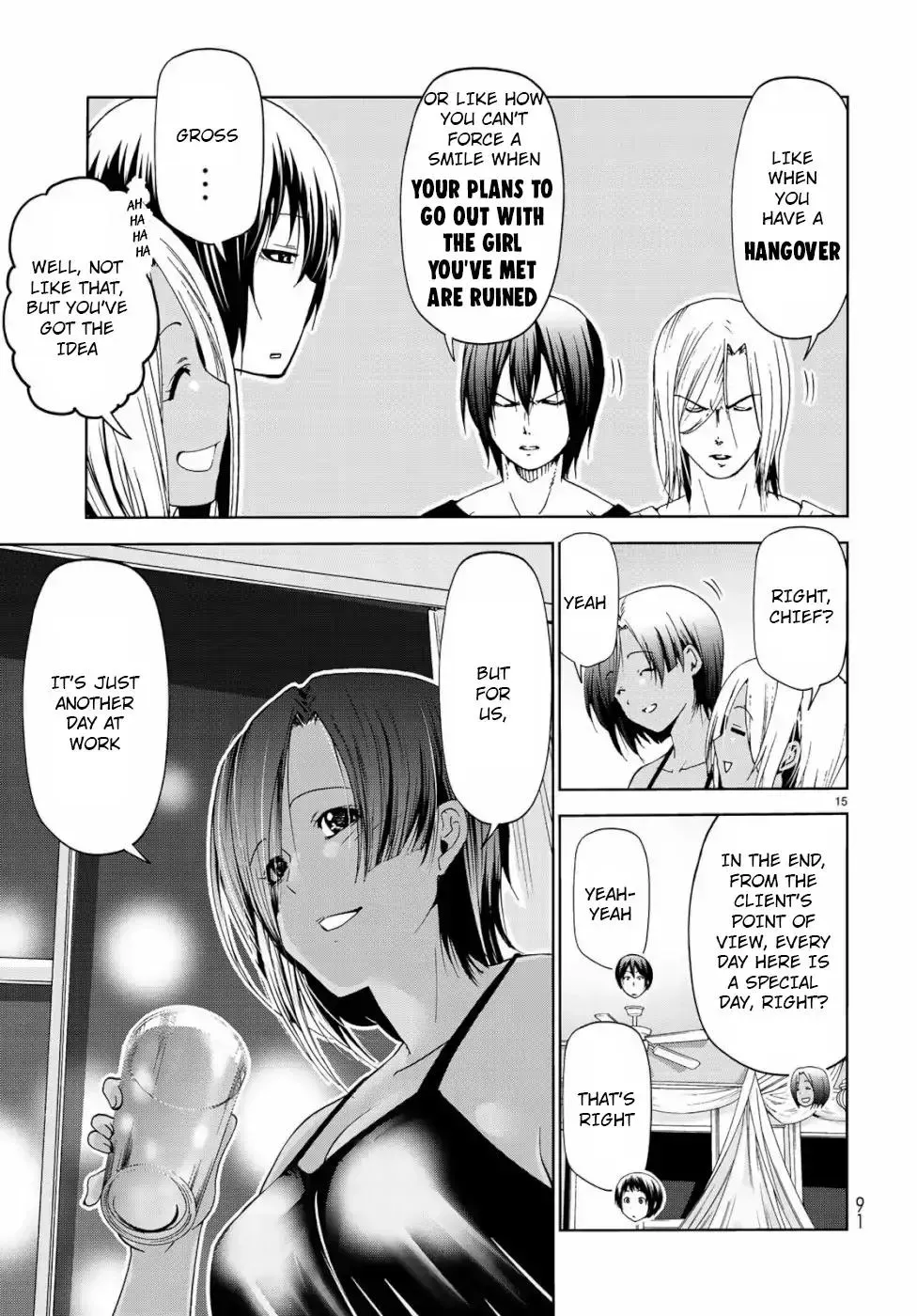 Read Grand Blue Dreaming chapter 56.1 image 14 on Lezhin