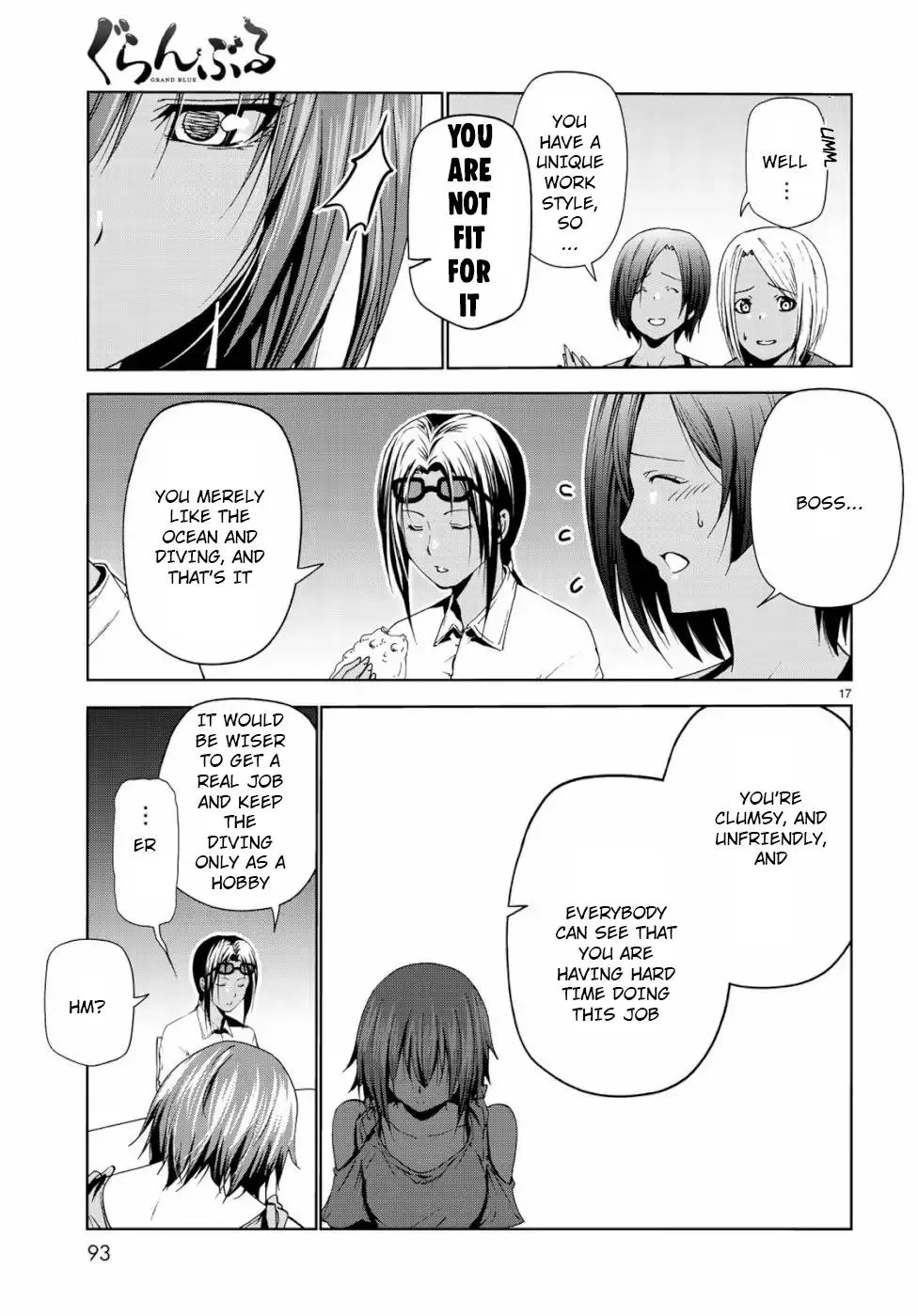 Read Grand Blue Dreaming chapter 56.1 image 16 on Lezhin