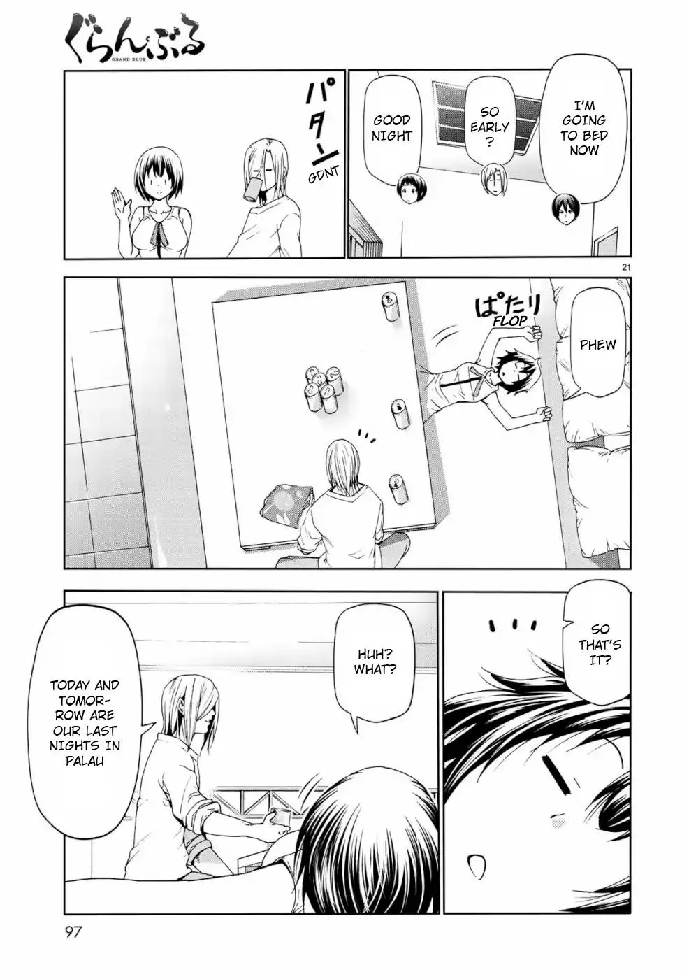 Read Grand Blue Dreaming chapter 56.1 image 20 on Lezhin