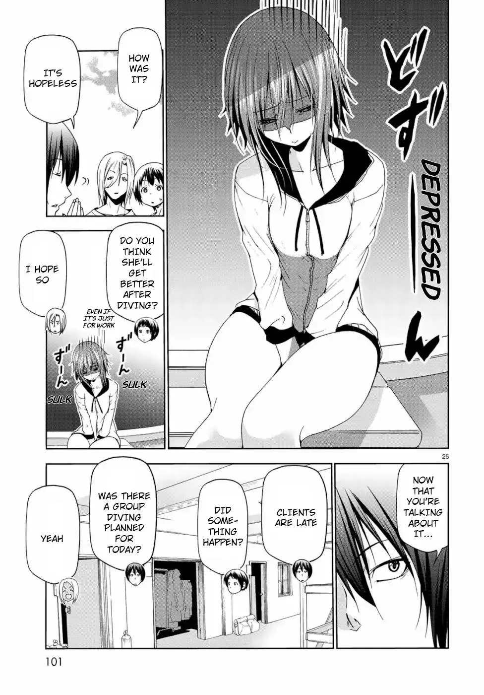 Read Grand Blue Dreaming chapter 56.1 image 24 on Lezhin