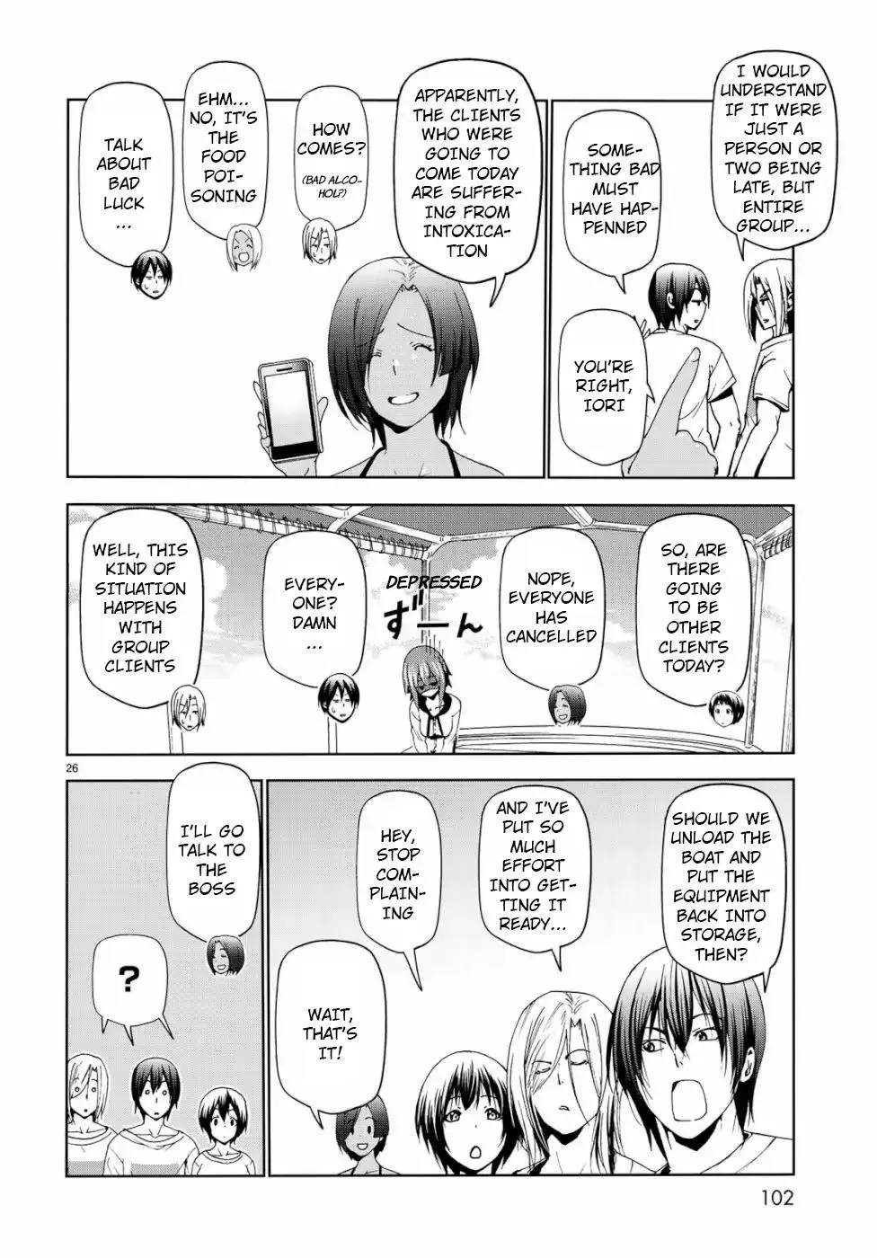 Read Grand Blue Dreaming chapter 56.1 image 25 on Lezhin