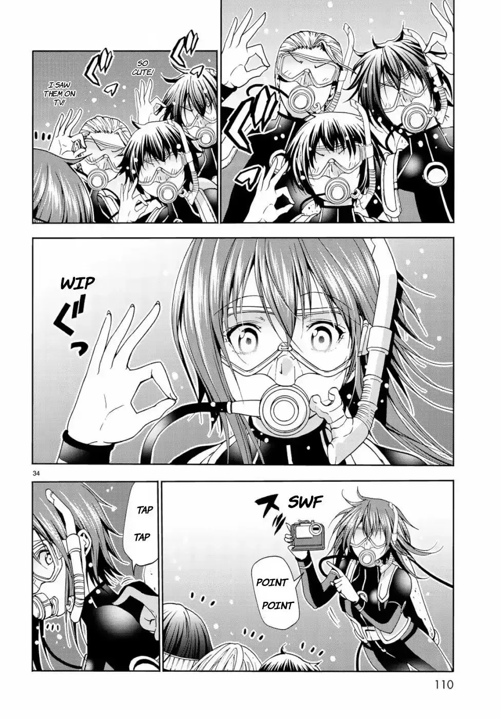 Read Grand Blue Dreaming chapter 56.1 image 32 on Lezhin