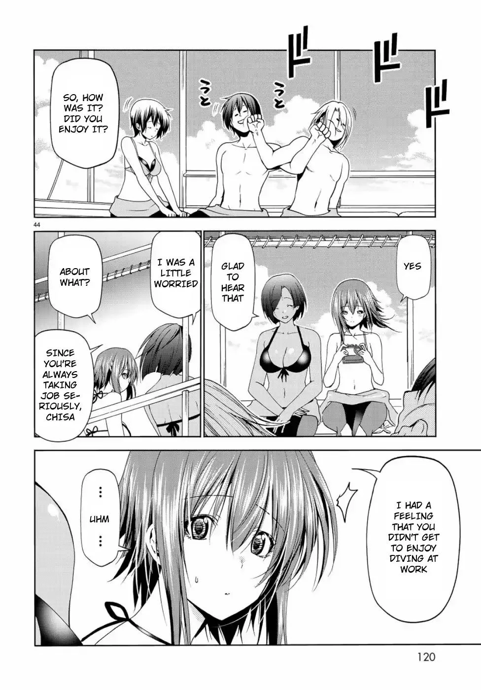 Read Grand Blue Dreaming chapter 56.1 image 41 on Lezhin
