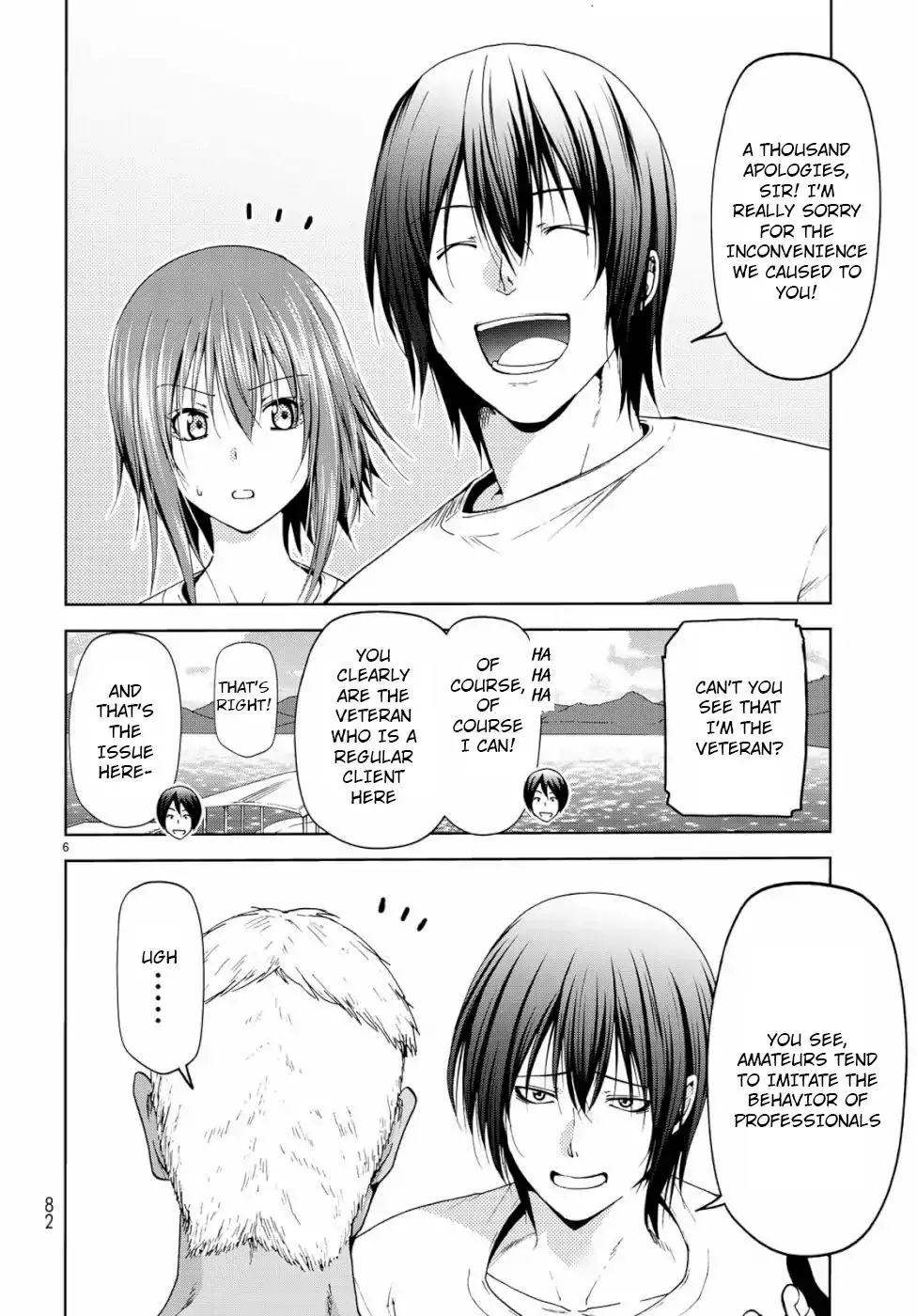 Read Grand Blue Dreaming chapter 56.1 image 5 on Lezhin