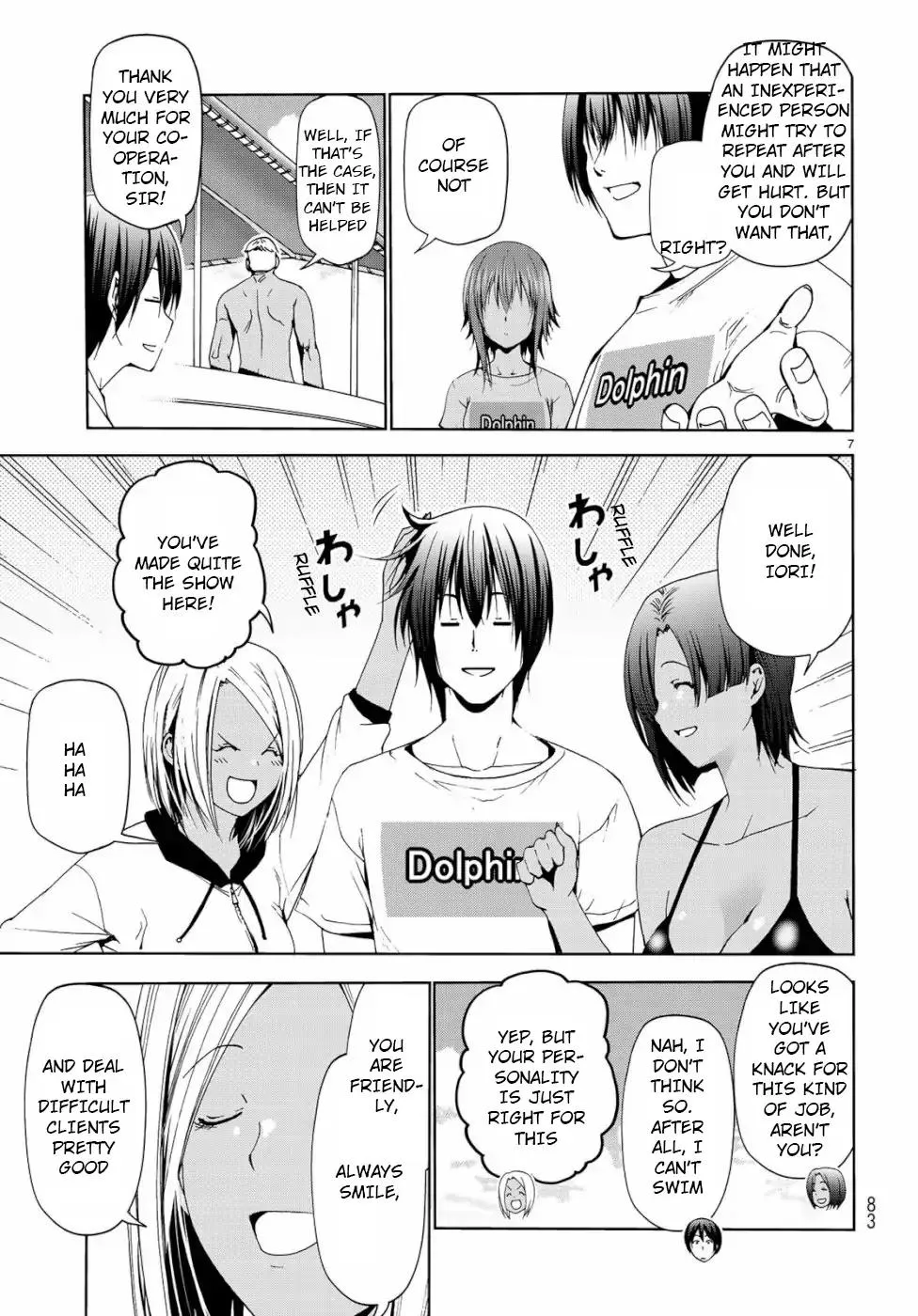Read Grand Blue Dreaming chapter 56.1 image 6 on Lezhin