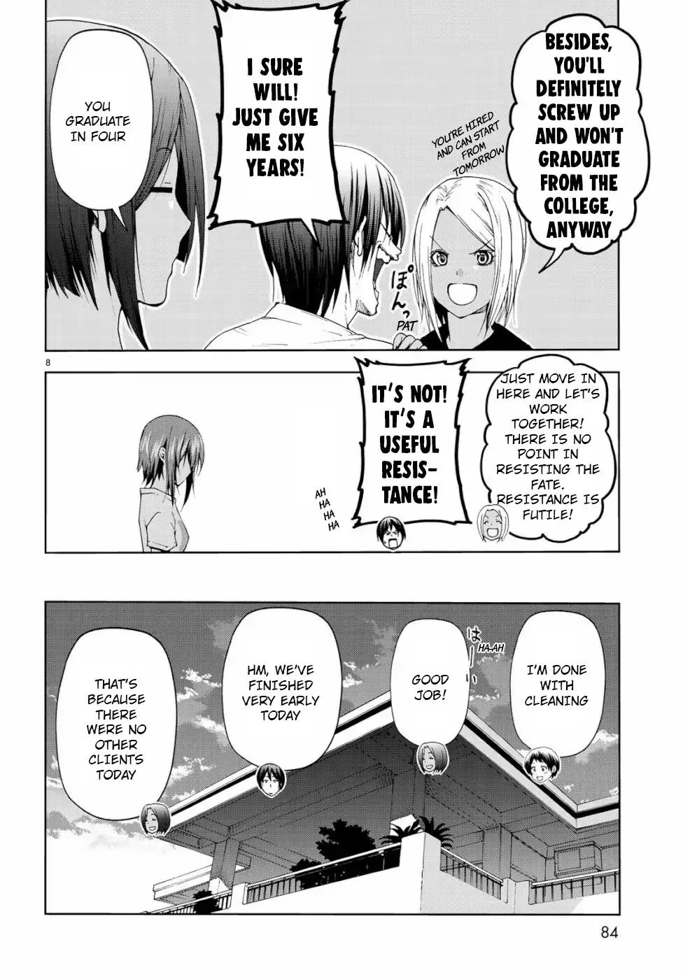 Read Grand Blue Dreaming chapter 56.1 image 7 on Lezhin