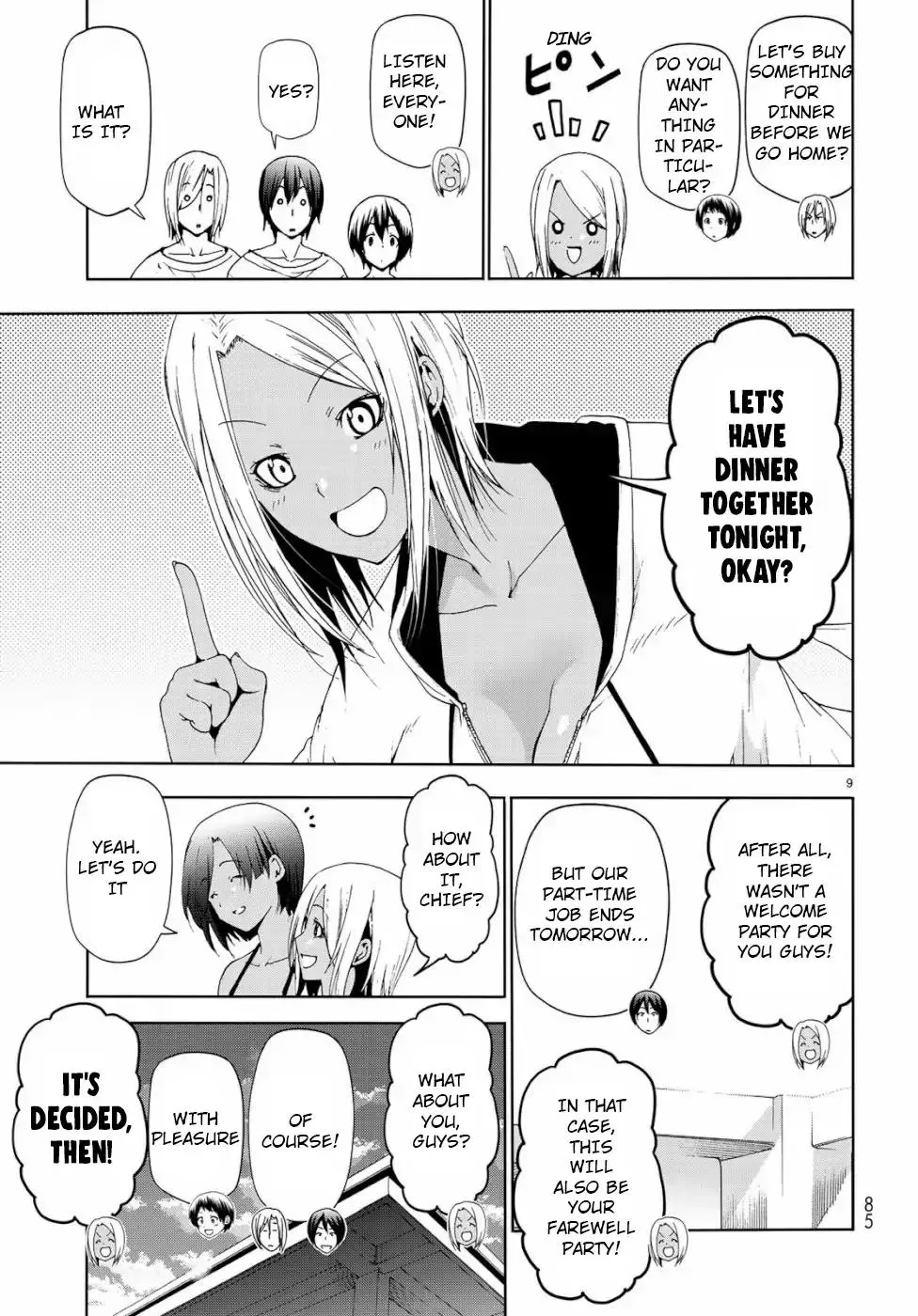 Read Grand Blue Dreaming chapter 56.1 image 8 on Lezhin