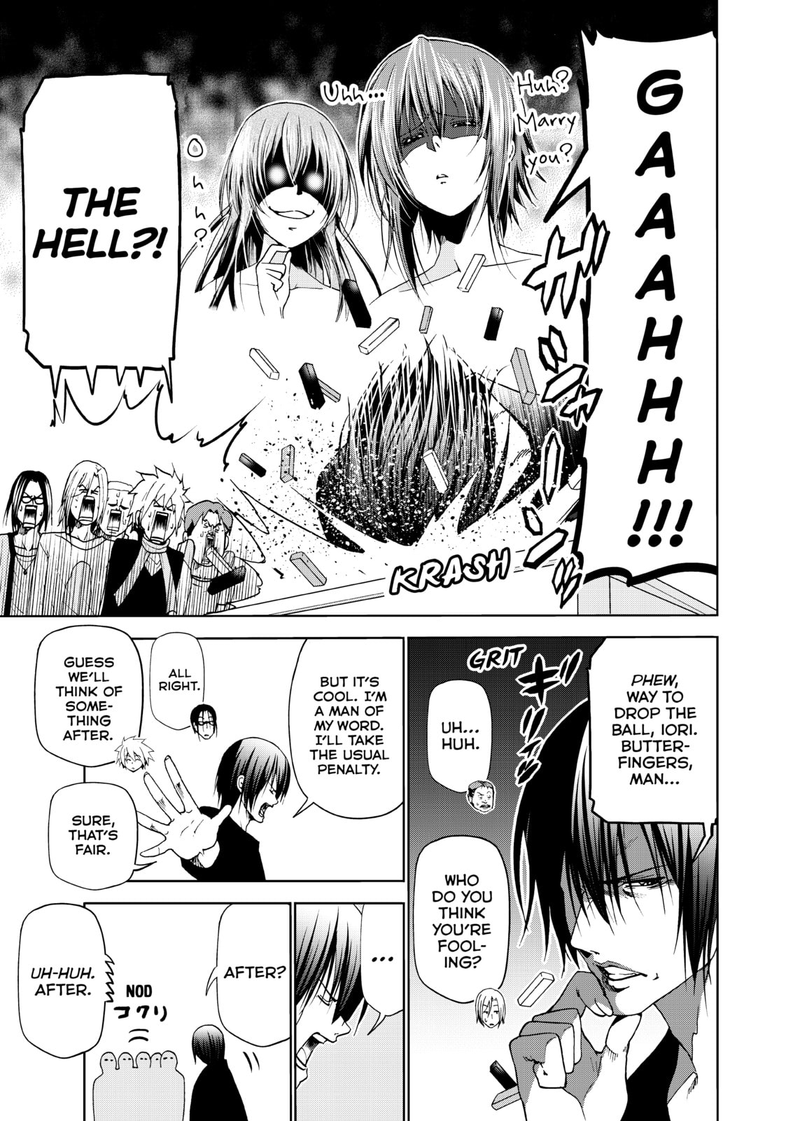 Read Grand Blue Dreaming chapter 57.1 image 14 on Lezhin